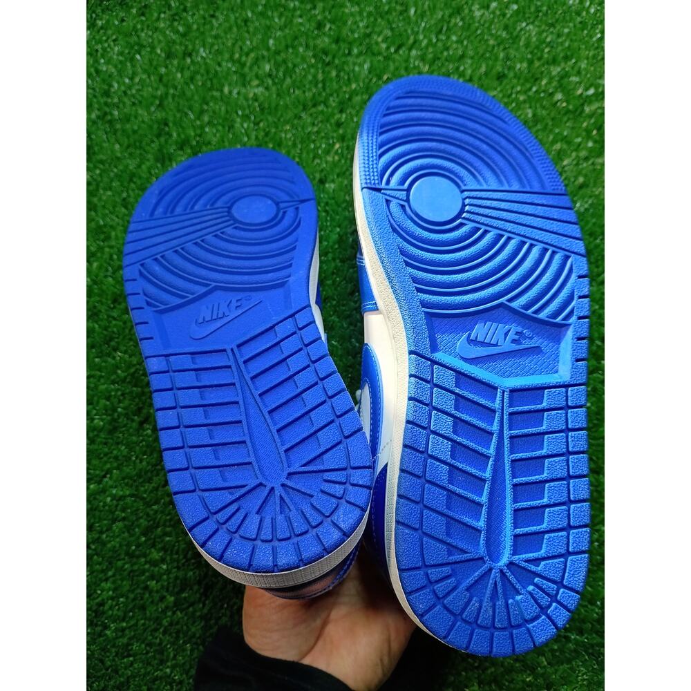 Nike Air Jordan 1 Mid 'Kentucky Blue' Sneakers Size 8.5 - Picture 5 of 6